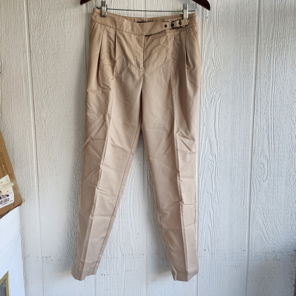 Zara Basic Womens Tan Pants - image 1